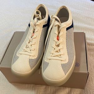 DISCONTINUED Classic Navy Rothy’s Lace-Up Sneakers